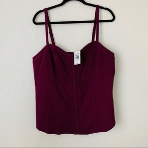 torrid Tops - Torrid corset tank top torrid Tops - Torrid corset tank top